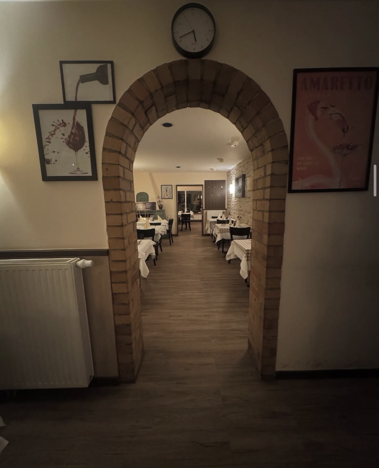 Gemütlicher Innenbogen